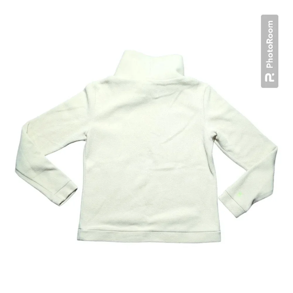 Dudley Stephens Baldwin Turtleneck In Terry Fleece Small Size  Gray/ light tan